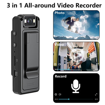VisionPro | HD body camera with 128GB storage option