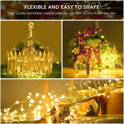 SunTwine | Solar-Powered LED Fairy Lights for Balcony & Garden