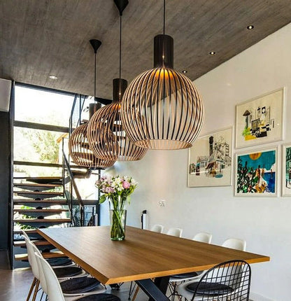 LignaLuxe | Handmade Wooden Pendant Light