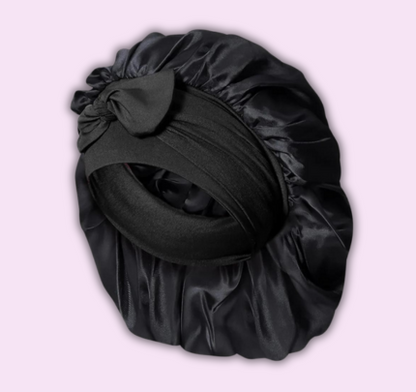 Victoria | Silk Hair Wrap – Luxurious Night Protection for All Hair