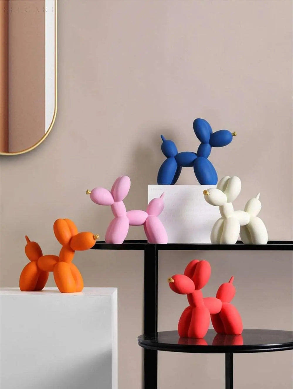 WhimsyWoof | Playful Balloon Dog Figurine