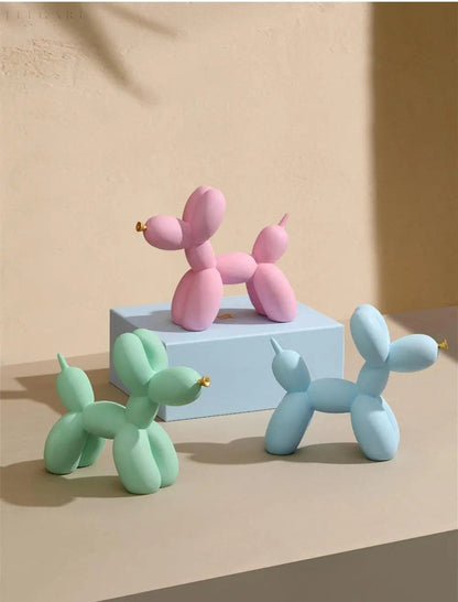 WhimsyWoof | Playful Balloon Dog Figurine