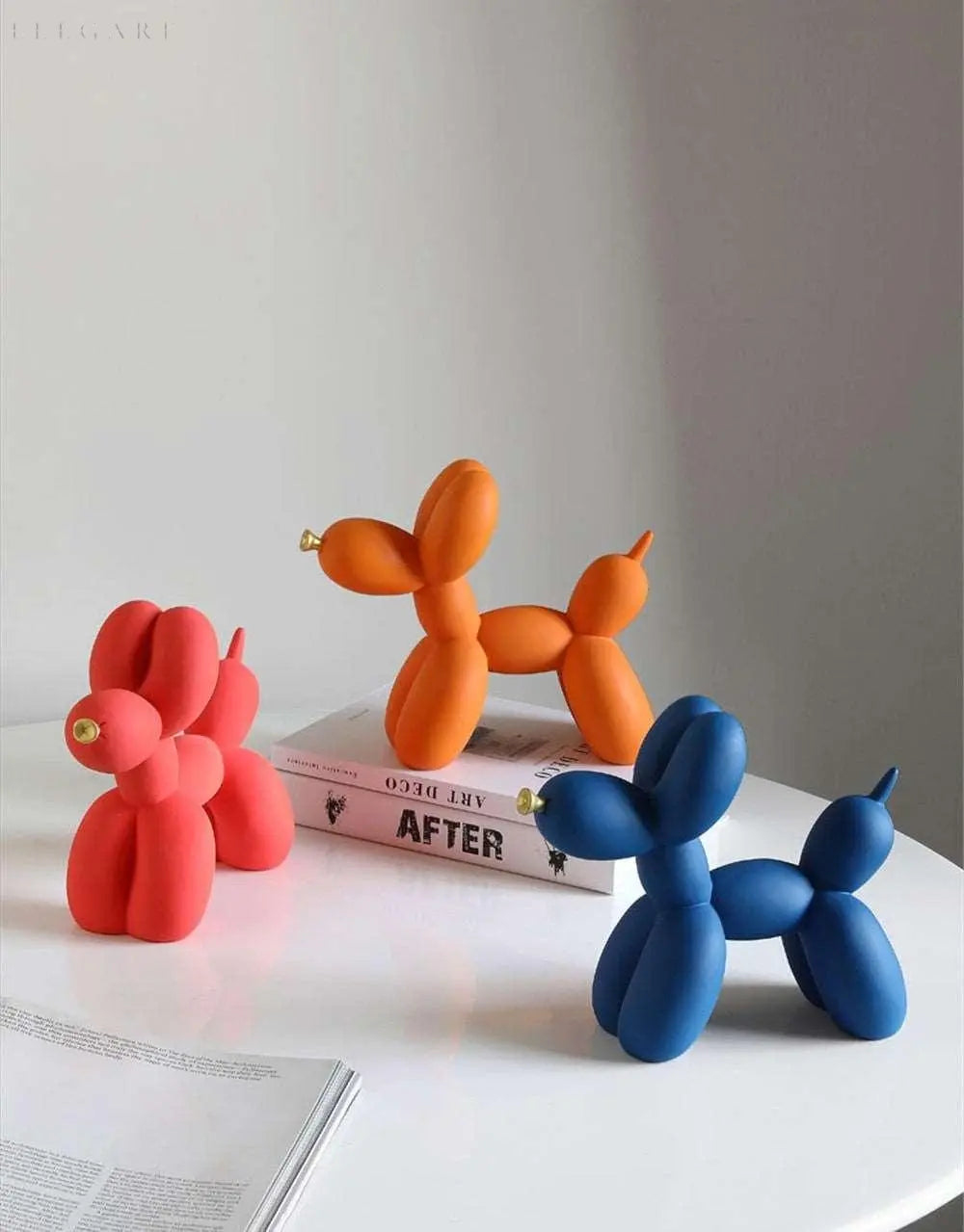 WhimsyWoof | Playful Balloon Dog Figurine