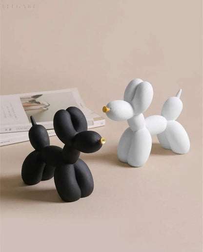 WhimsyWoof | Playful Balloon Dog Figurine