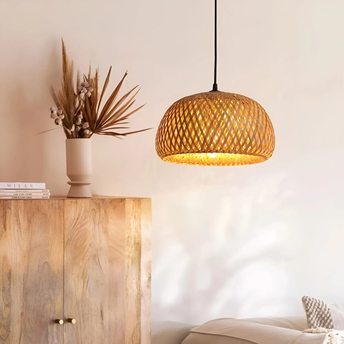 RattanShade | Natural Handmade Bamboo Pendant Lamp