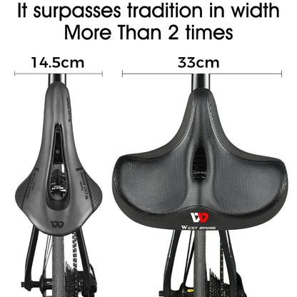 SaddlePro | Padded saddle for road & mountain bikes