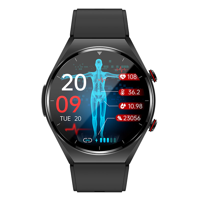 Healthix - Round Touchscreen Smart Watch