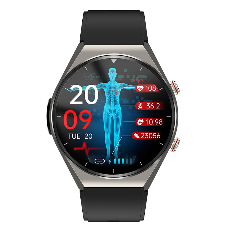 Healthix - Round Touchscreen Smart Watch