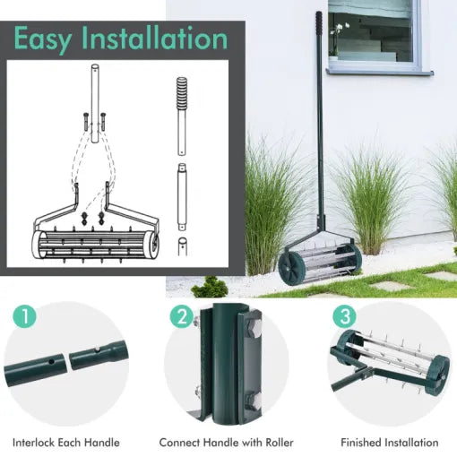LawnSpike | Robust Manual Lawn Spike Aerator