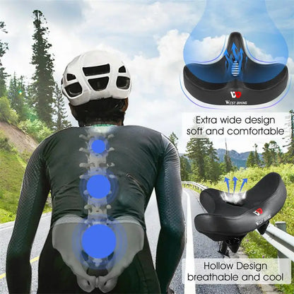 SaddlePro | Padded saddle for road & mountain bikes