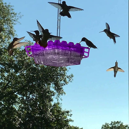 Hexaport - Hexagonal Hanging Bird Feeder