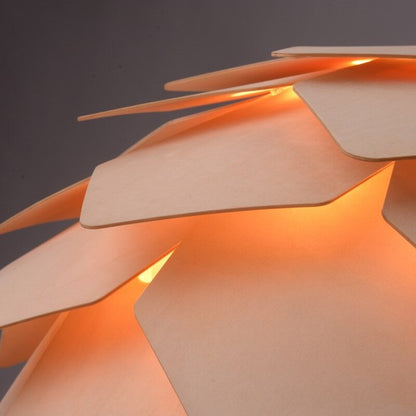 PineGlow | Handcrafted Wooden Pine Cone Pendant Light