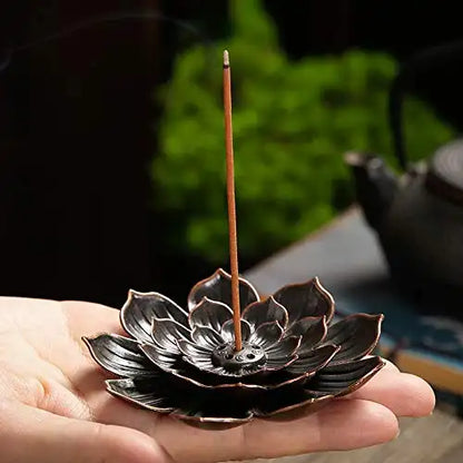 PureGlow | Creative & Elegant Lotus Incense Burner