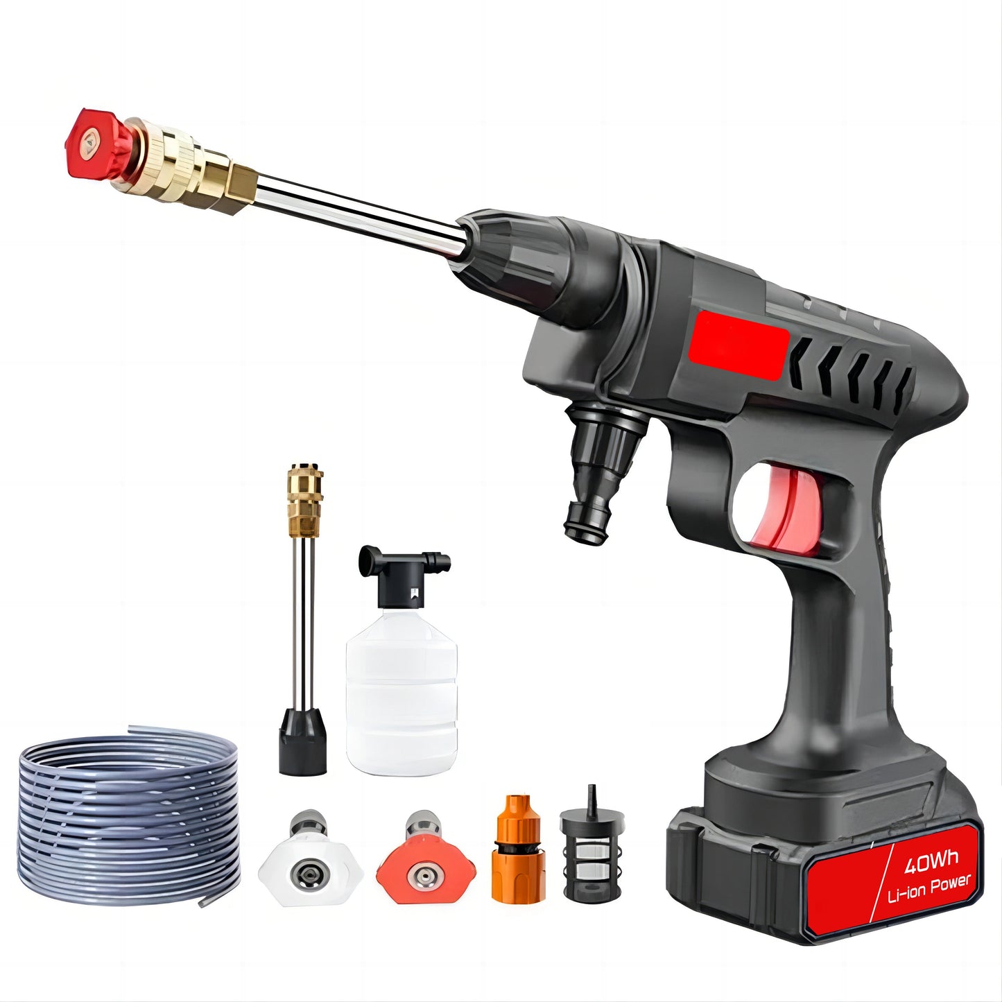 MaxiWash | High-Pressure Water Gun for Car Washing