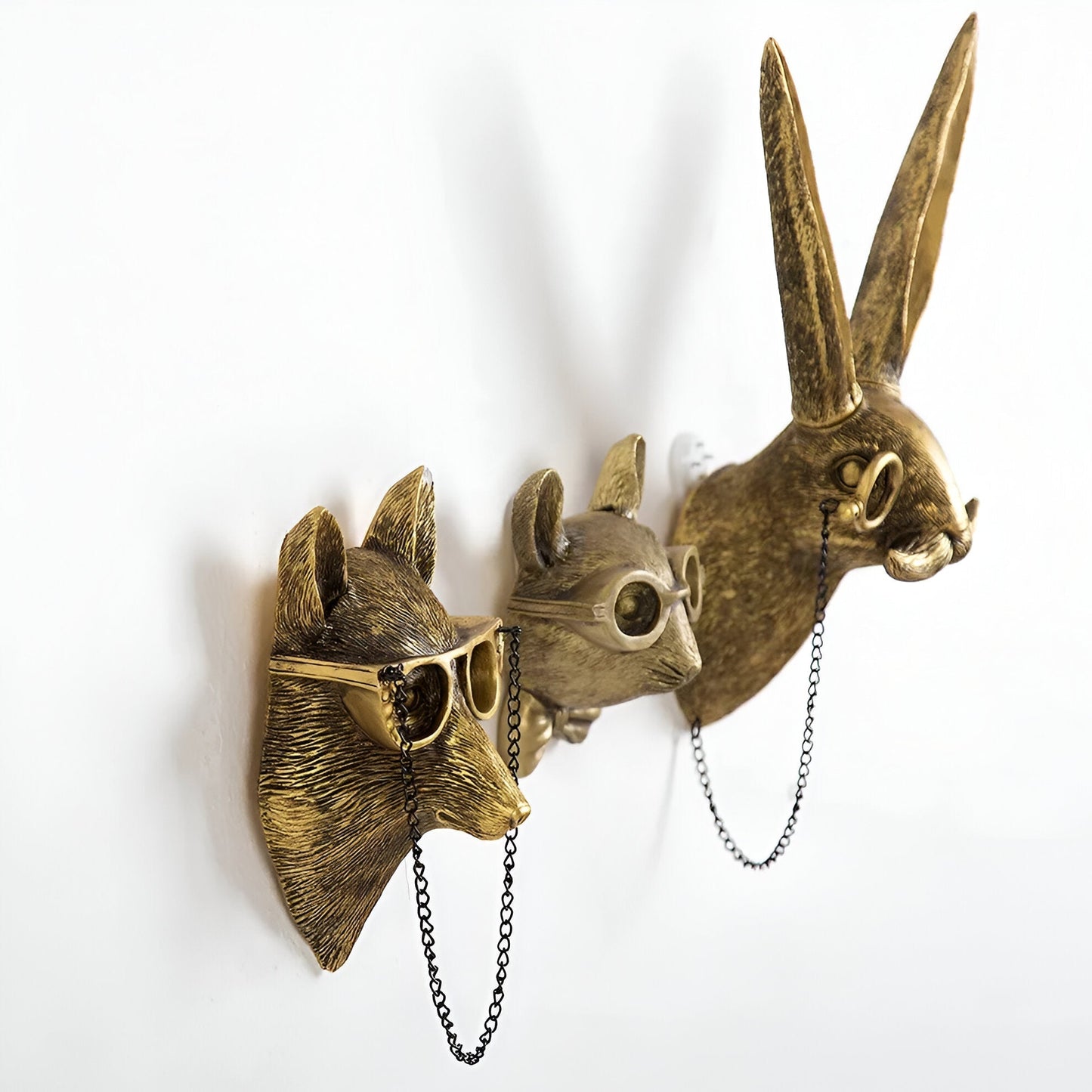 GoldenHead | Artistic Wall Hook and Organizer