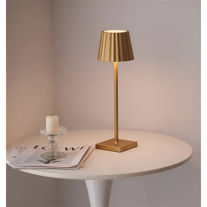 ZigzagGlow | Touch Control & Wireless Table Lamp