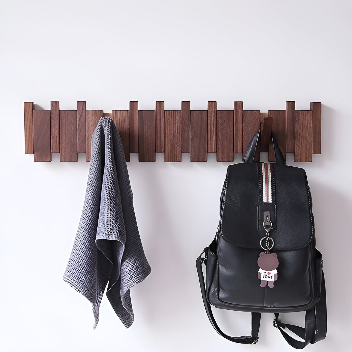 HarmonyHooks | Elegant Piano Key Wall Shelf