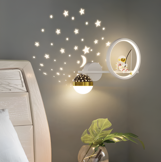 GalacticGleam | Cozy Light Children's Wall Lamp