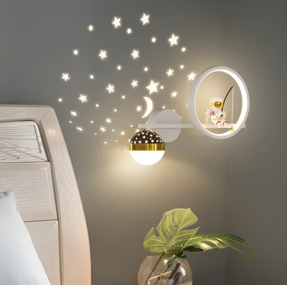 GalacticGleam | Cozy Light Children's Wall Lamp