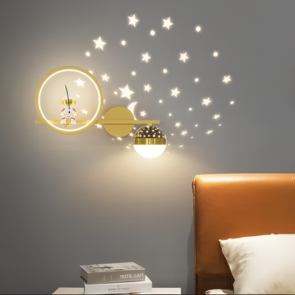 GalacticGleam | Cozy Light Children's Wall Lamp