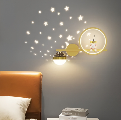 GalacticGleam | Cozy Light Children's Wall Lamp