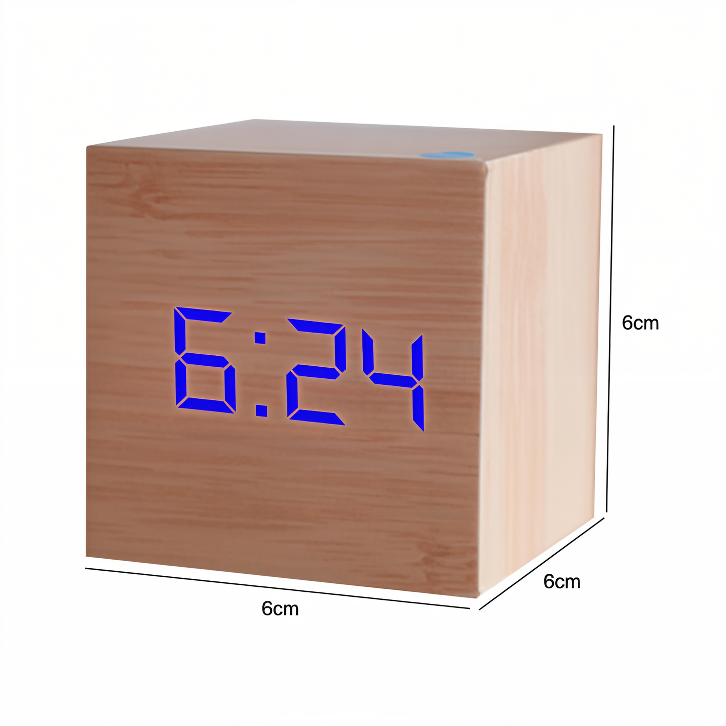 WoodTime | Elegant Digital LED Wood Clock