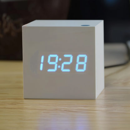 WoodTime | Elegant Digital LED Wood Clock