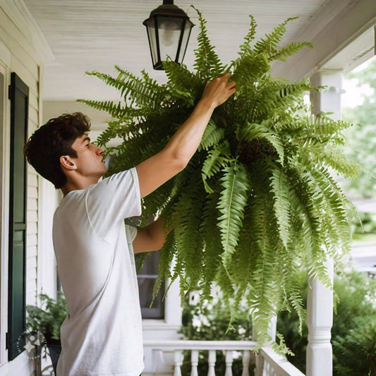 EverFern | Lush Artificial Boston Fern for Indoor & Outdoor