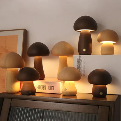 Mushglow | Unique wireless mushroom lamp