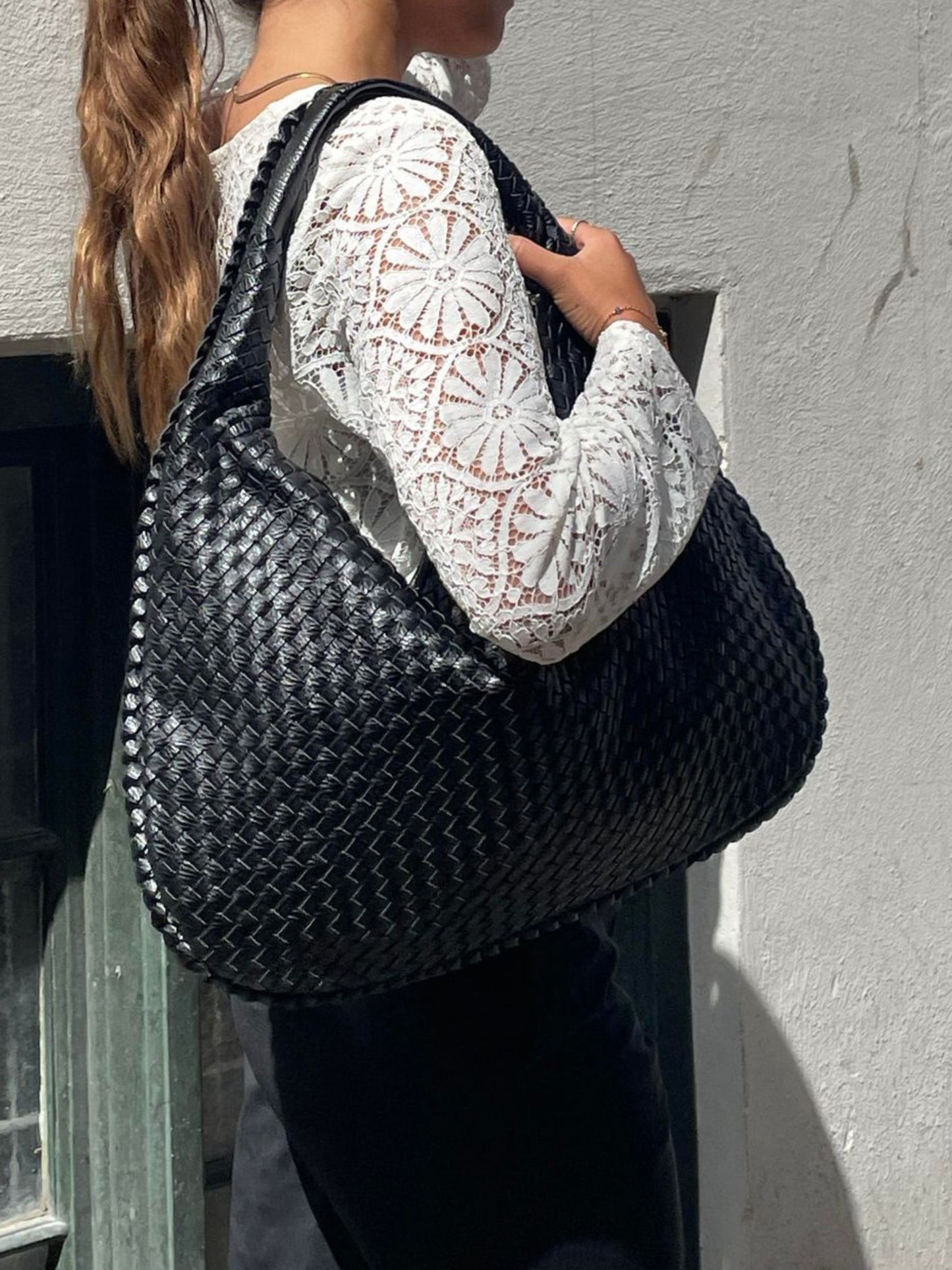 Intrica - Woven Shoulder Bag