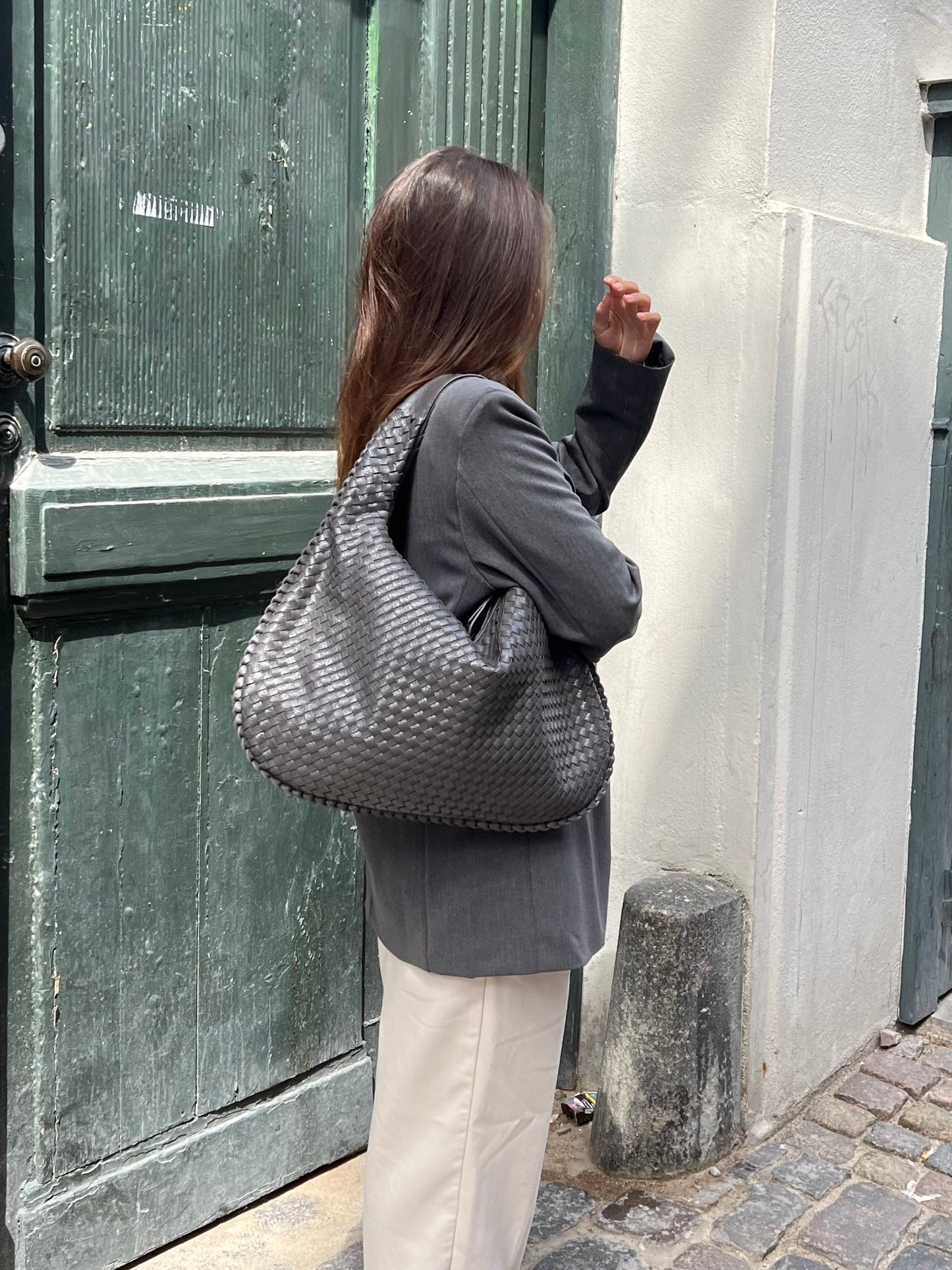 Intrica - Woven Shoulder Bag