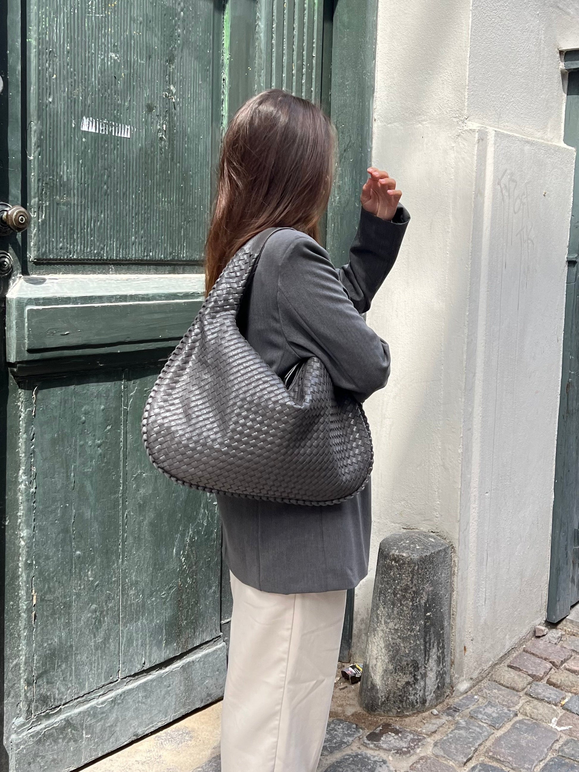 Intrica - Woven Shoulder Bag