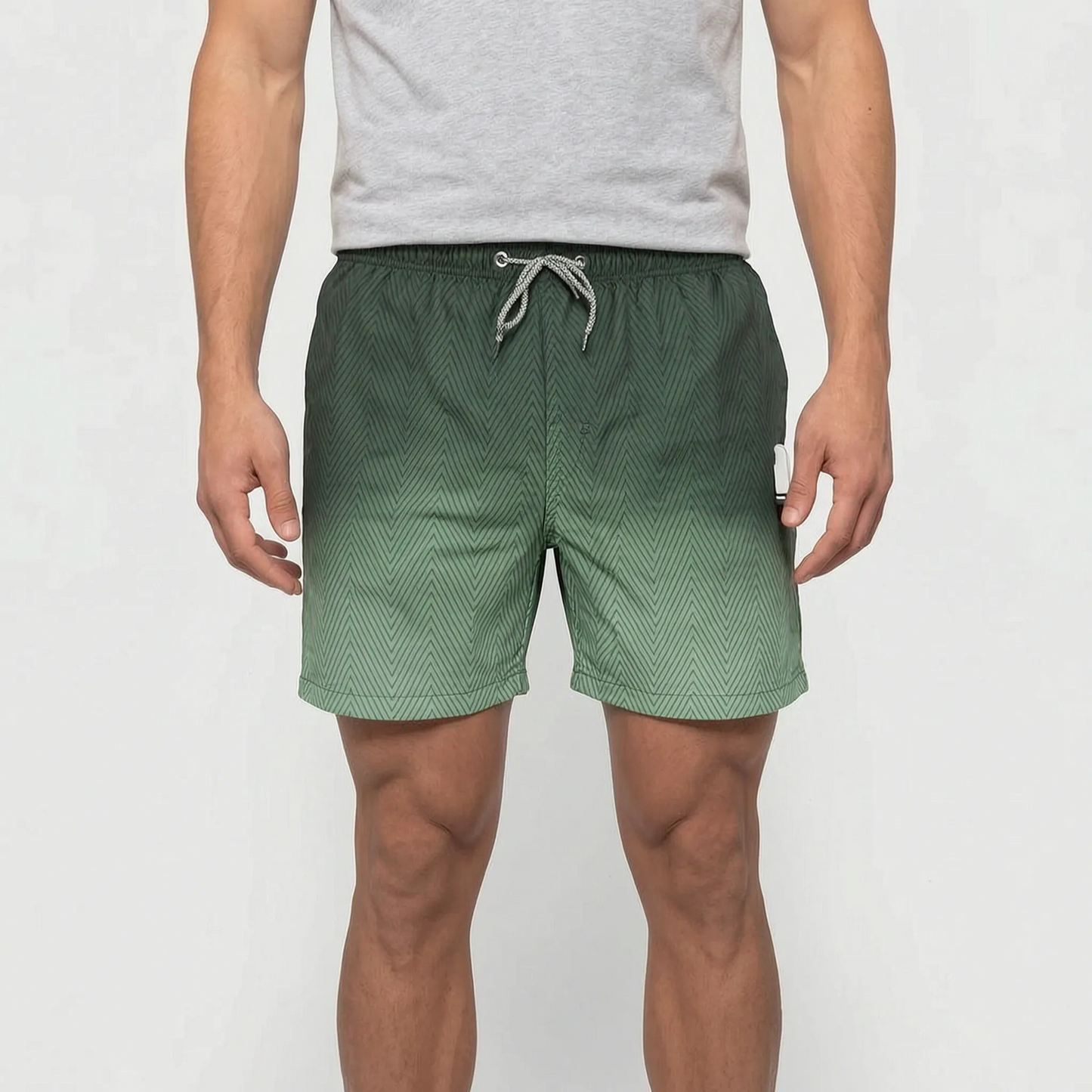 Jovan - Tropical Print Men's Swim Shorts