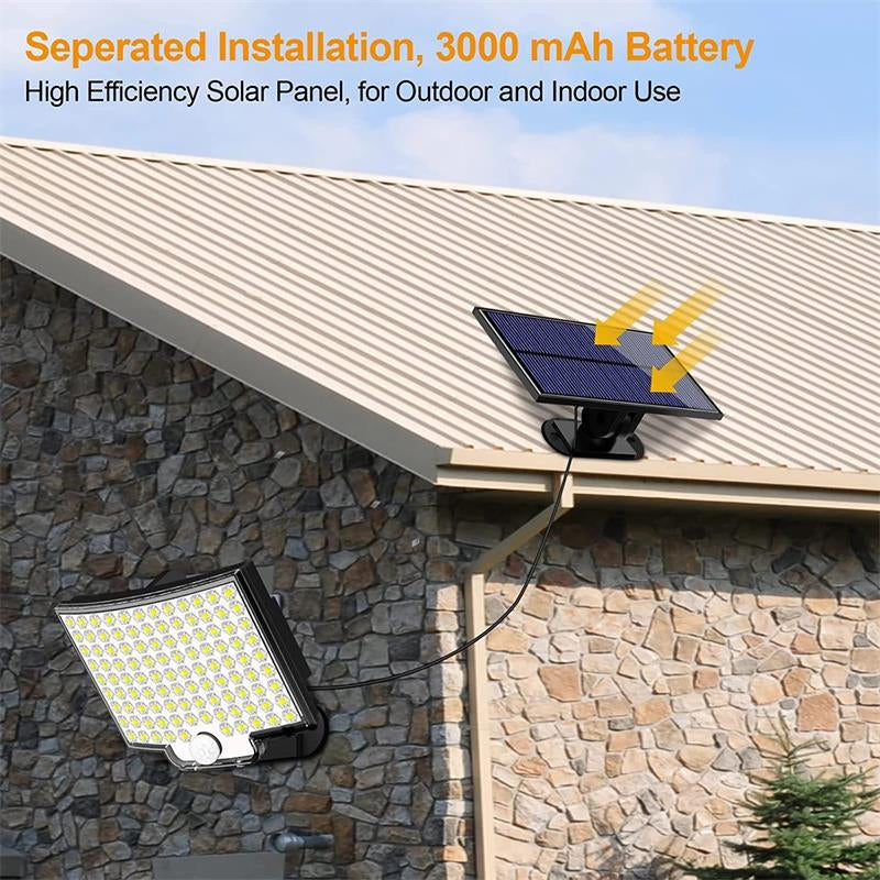 SunSecure | 106 LED Solar Outdoor Light with Motion Sensor