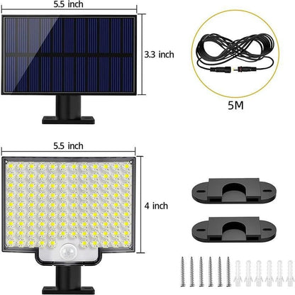 SunSecure | 106 LED Solar Outdoor Light with Motion Sensor