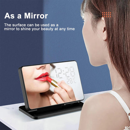 PowerNest | Elegant 3-in-1 Charging Station with Alarm Clock for Apple Devices