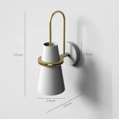 AuraLuxe | Sophisticated & Warm Nordic Wall Lamp