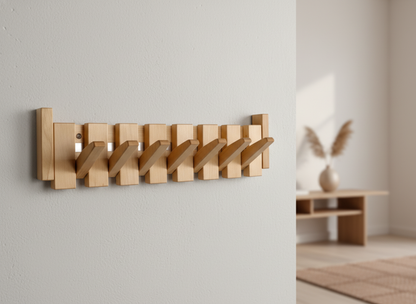 KeyFold - Piano Key Coat Rack