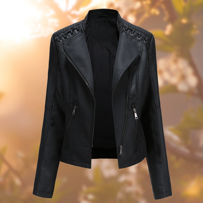 Amara | Women's Jacket – Timeless Leather Elegance-1