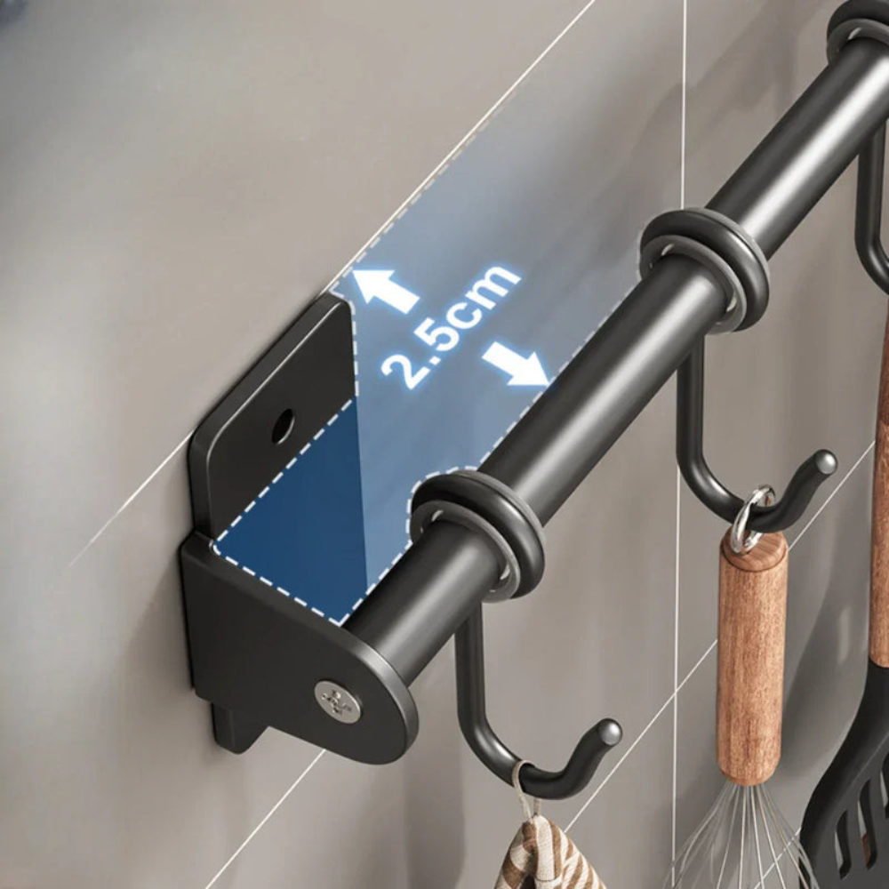 Kulinook - Wall-Mounted Kitchen Rail