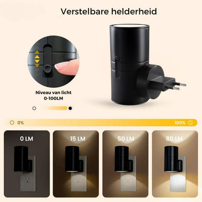 ZenPort | Automatic LED Wall Light for Serene Nights