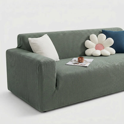 Loungeria - Ribbed Stretch Sofa Cover
