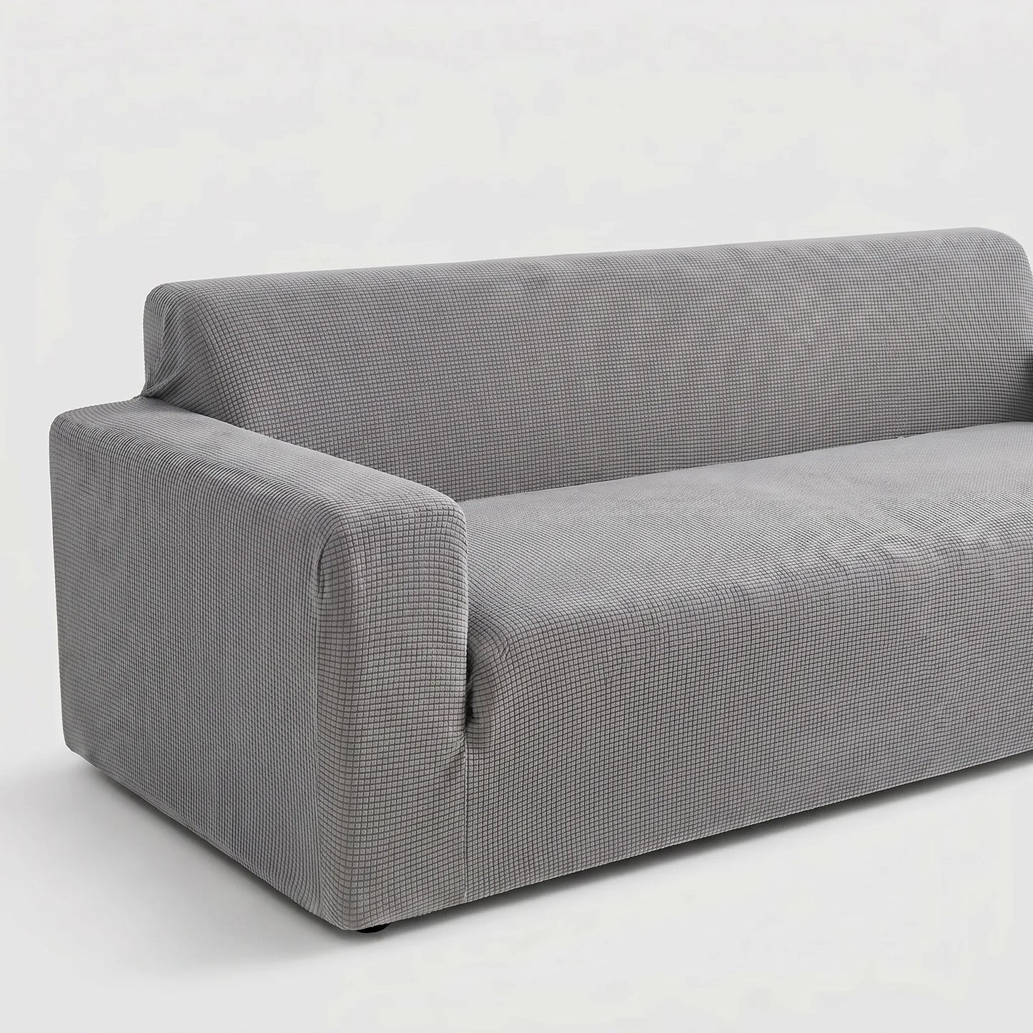 Loungeria - Ribbed Stretch Sofa Cover