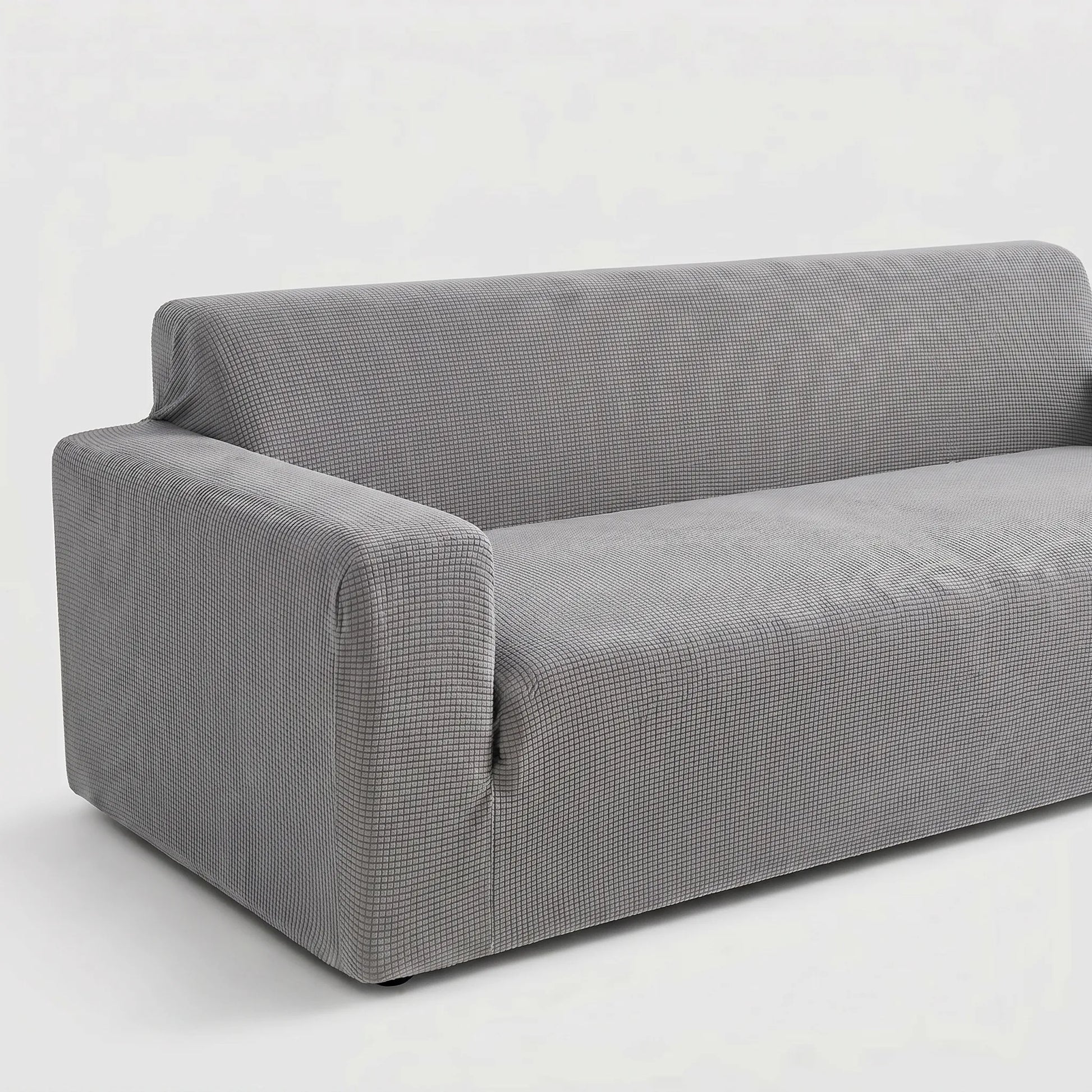 Loungeria - Ribbed Stretch Sofa Cover
