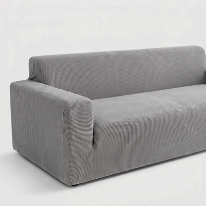 Loungeria - Ribbed Stretch Sofa Cover