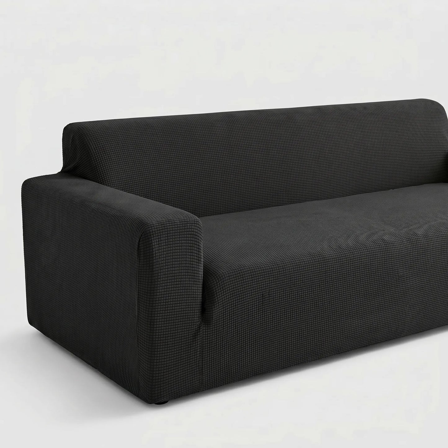 Loungeria - Ribbed Stretch Sofa Cover
