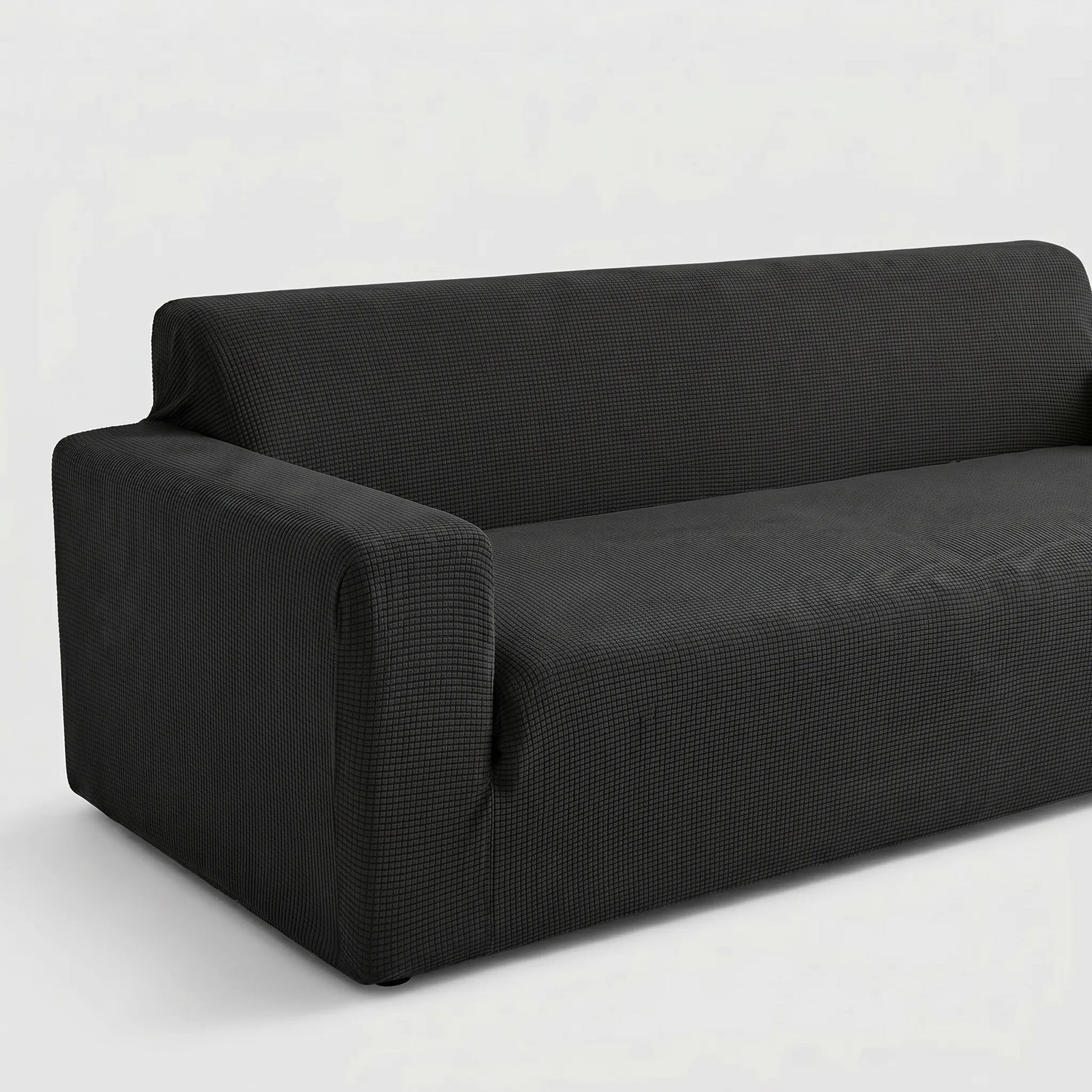 Loungeria - Ribbed Stretch Sofa Cover