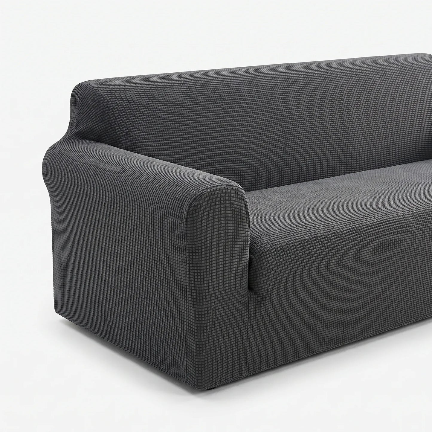 Loungeria - Ribbed Stretch Sofa Cover
