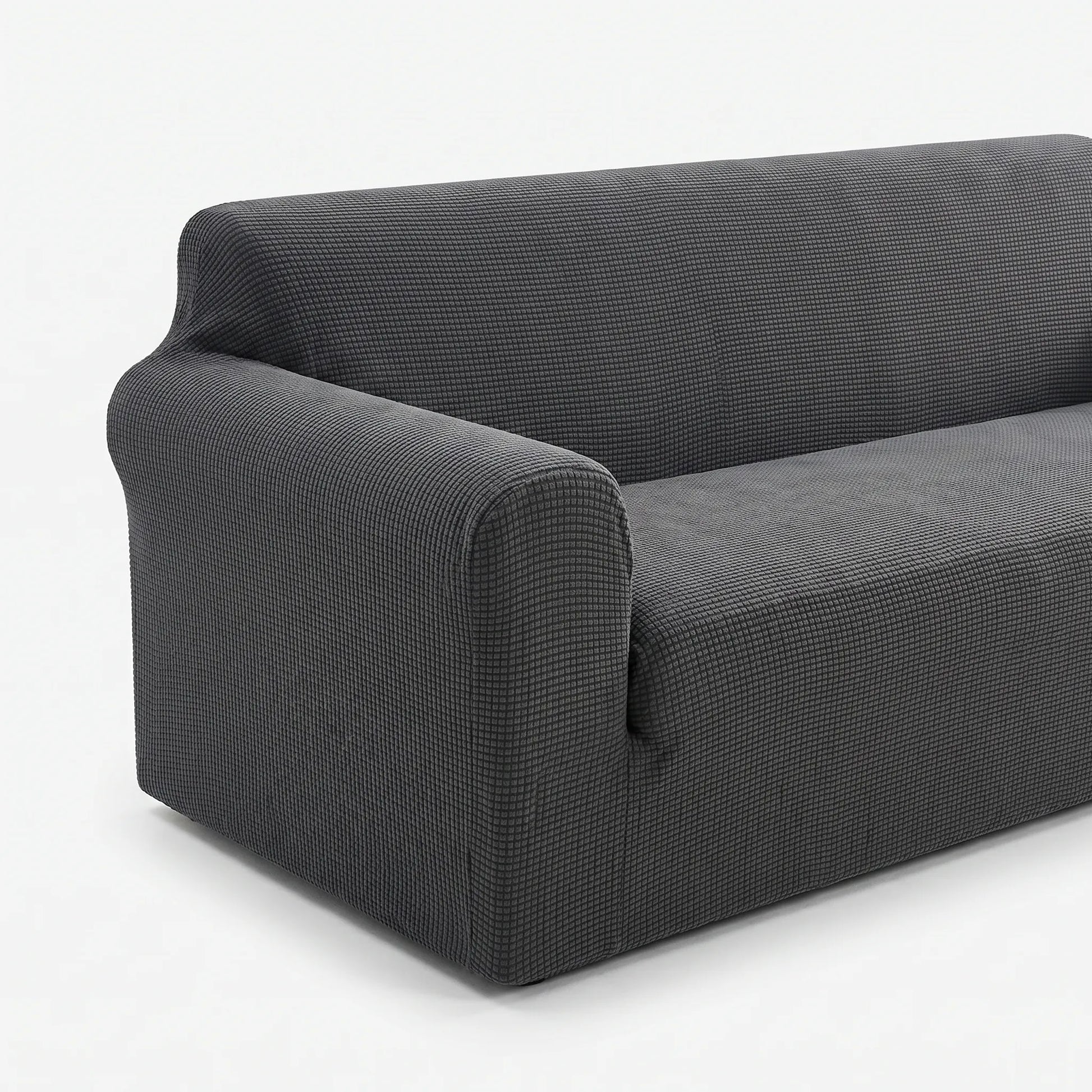 Loungeria - Ribbed Stretch Sofa Cover