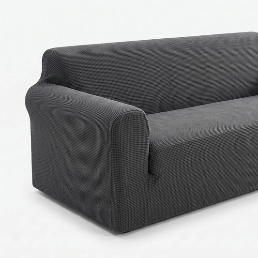 Loungeria - Ribbed Stretch Sofa Cover